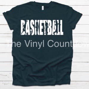 Screen printed transfer- Basketball