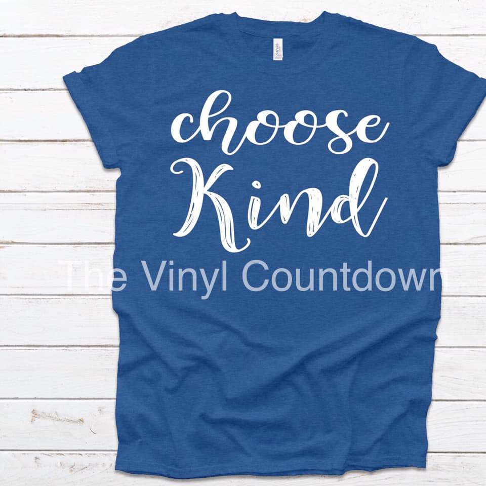 Screen printed transfer - Choose Kind