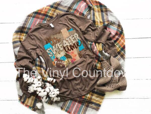 Screen printed transfer - It's sweater time