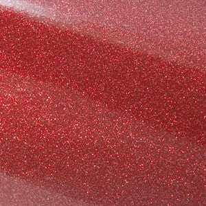Red Permanent Glitter Adhesive Vinyl - FDC 3700 series - 12X12 sheet