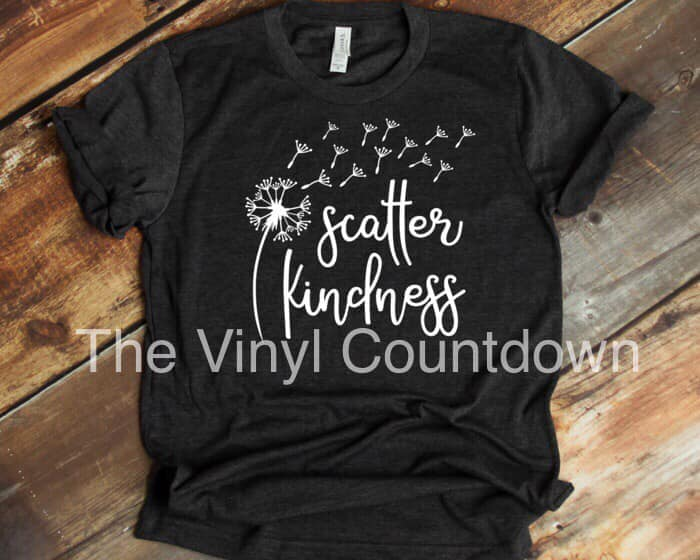 Screen printed transfer - Scatter Kindness