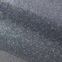 Black Glitter Permanent Glitter Adhesive Vinyl - FDC 3700 series - 12X12 sheet